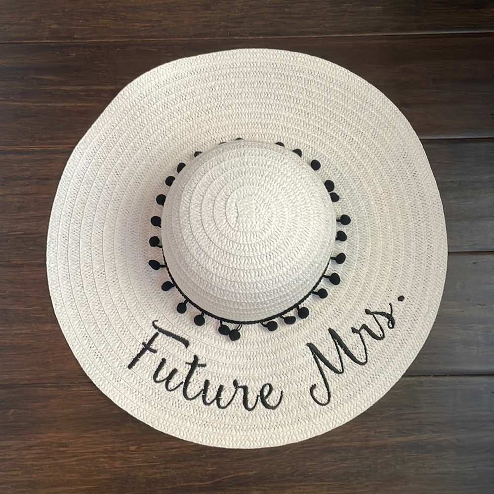 Future Mrs. beach hat